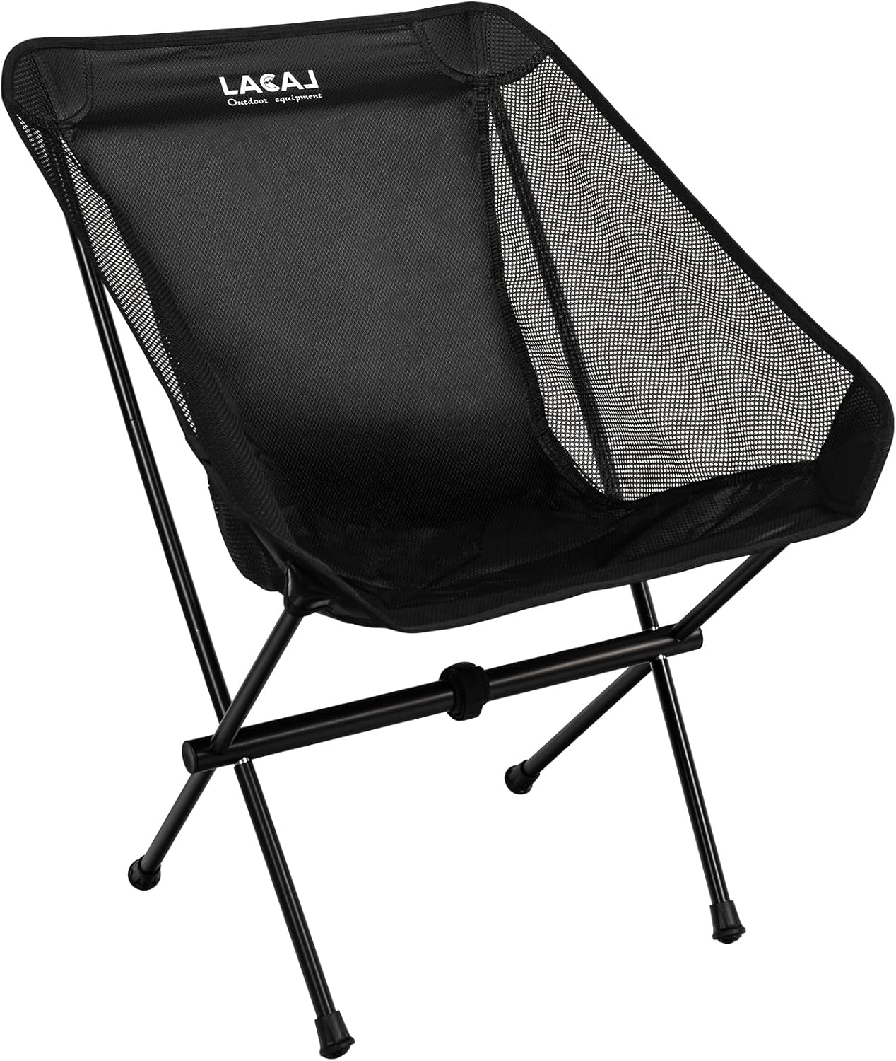 Portable Aluminum Camping Chair Set - Lightweight & Compact (2 Pack)