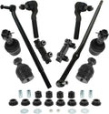 TRQ Front Steering & Suspension Kit Ball Joint Tie Rod Kit - Restores