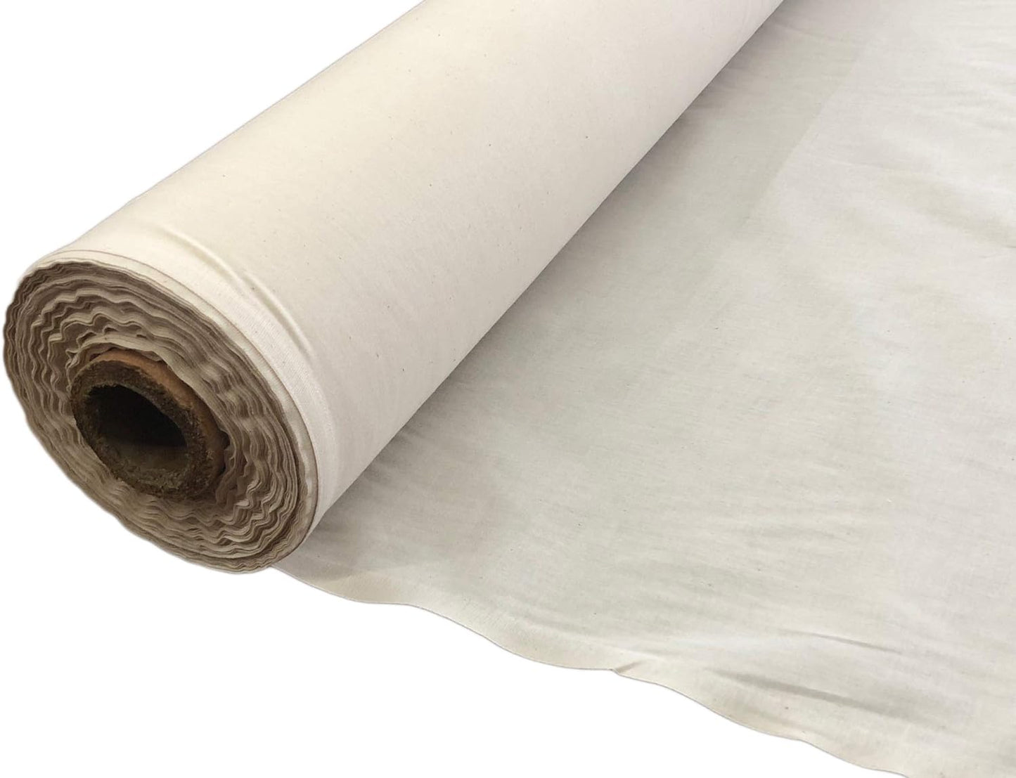 60in Wide Natural Muslin Fabric for Crafts and Fashion Design