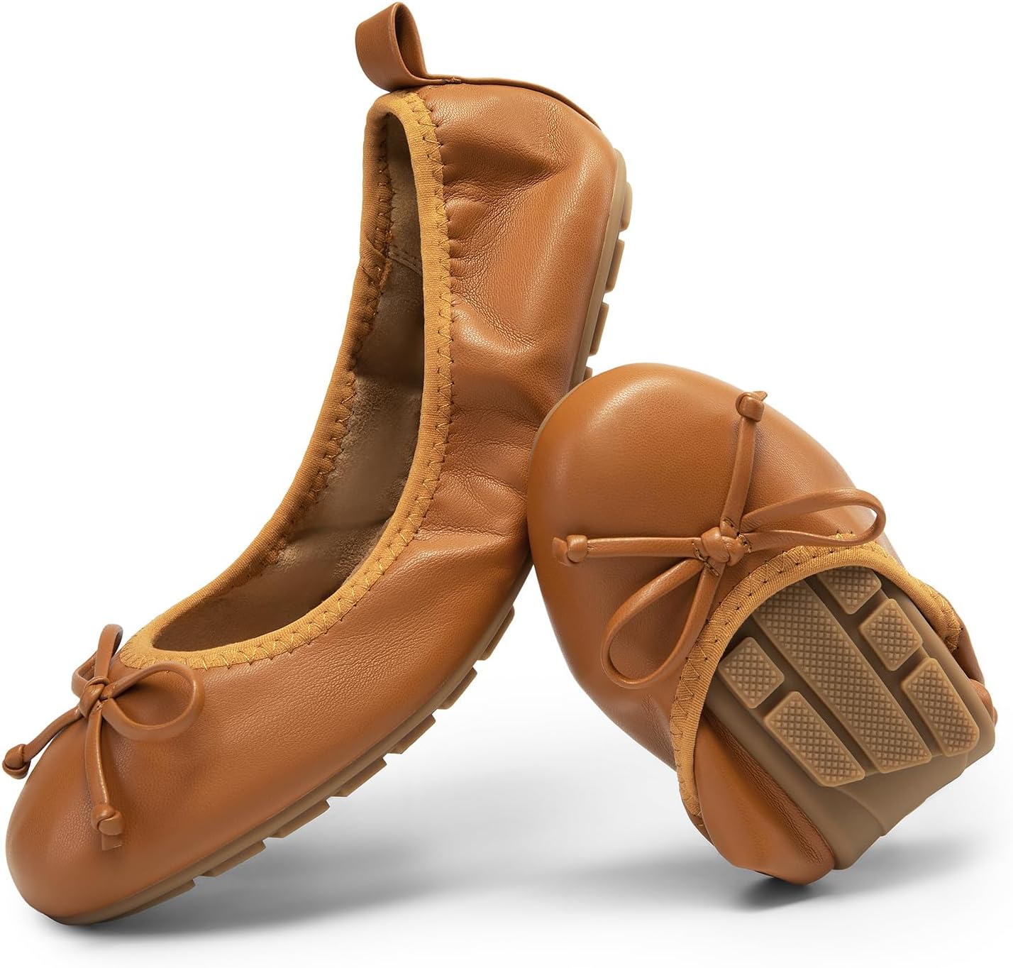 DREAM PAIRS Women's Foldable Ballet Flats for Comfort & Style