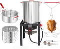 NUUK 30QT Turkey Fryer Combo Kit for Perfect Holiday Cooking