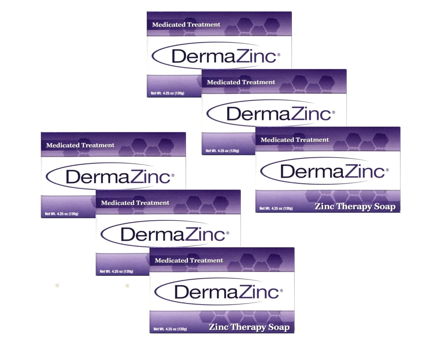 DermaZinc Therapy Soap for Eczema, Dermatitis, and Psoriasis Relief