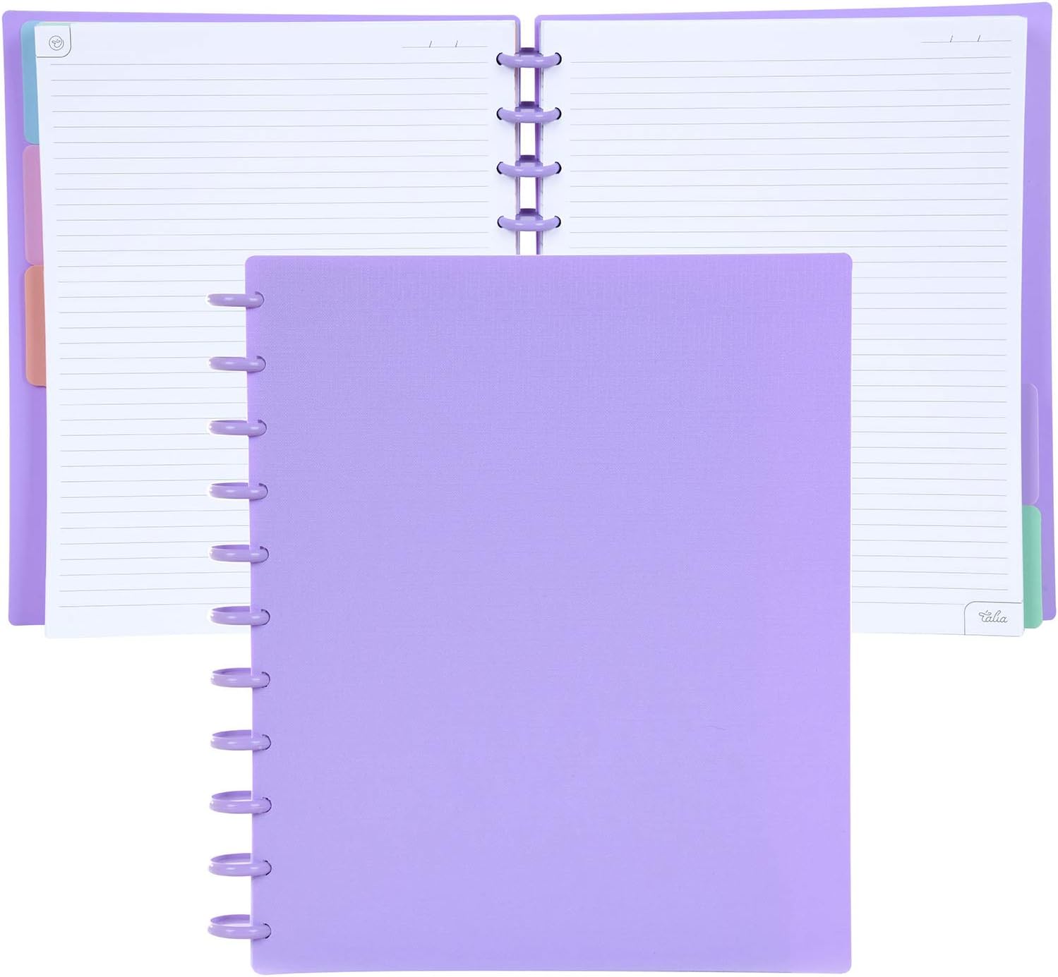 Talia Discbound Notebooks for Customizable Planning and Organizing