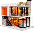 Spilay Dollhouse Miniature with Furniture for Creative Fun