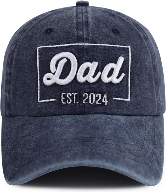 2024 Dad Est. Funny Hat for Men by SHANVANKE