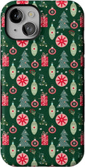 Casely iPhone 15 Case Tinsel Town - Bold Protective Holiday Design