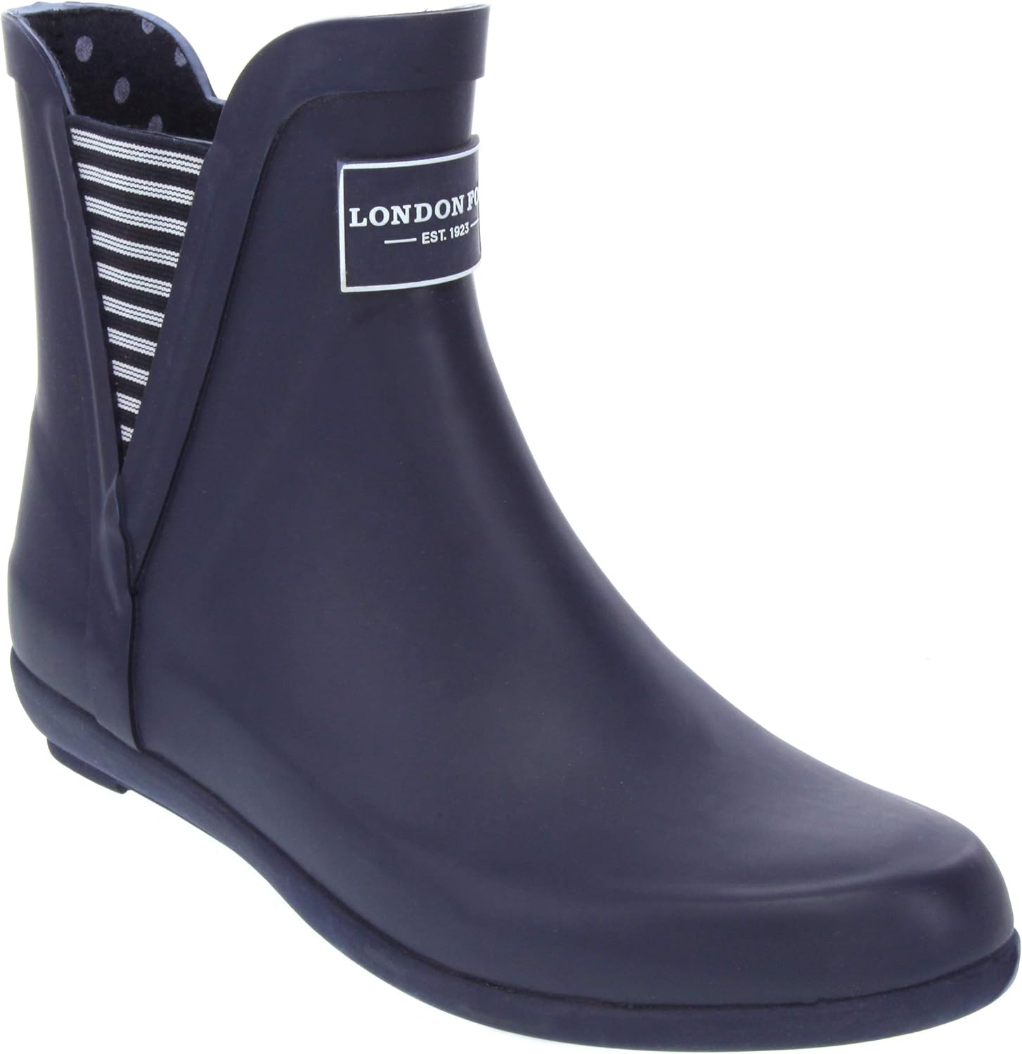 LONDON FOG womens Piccadilly Pull-On Bootie with Rubber Sole