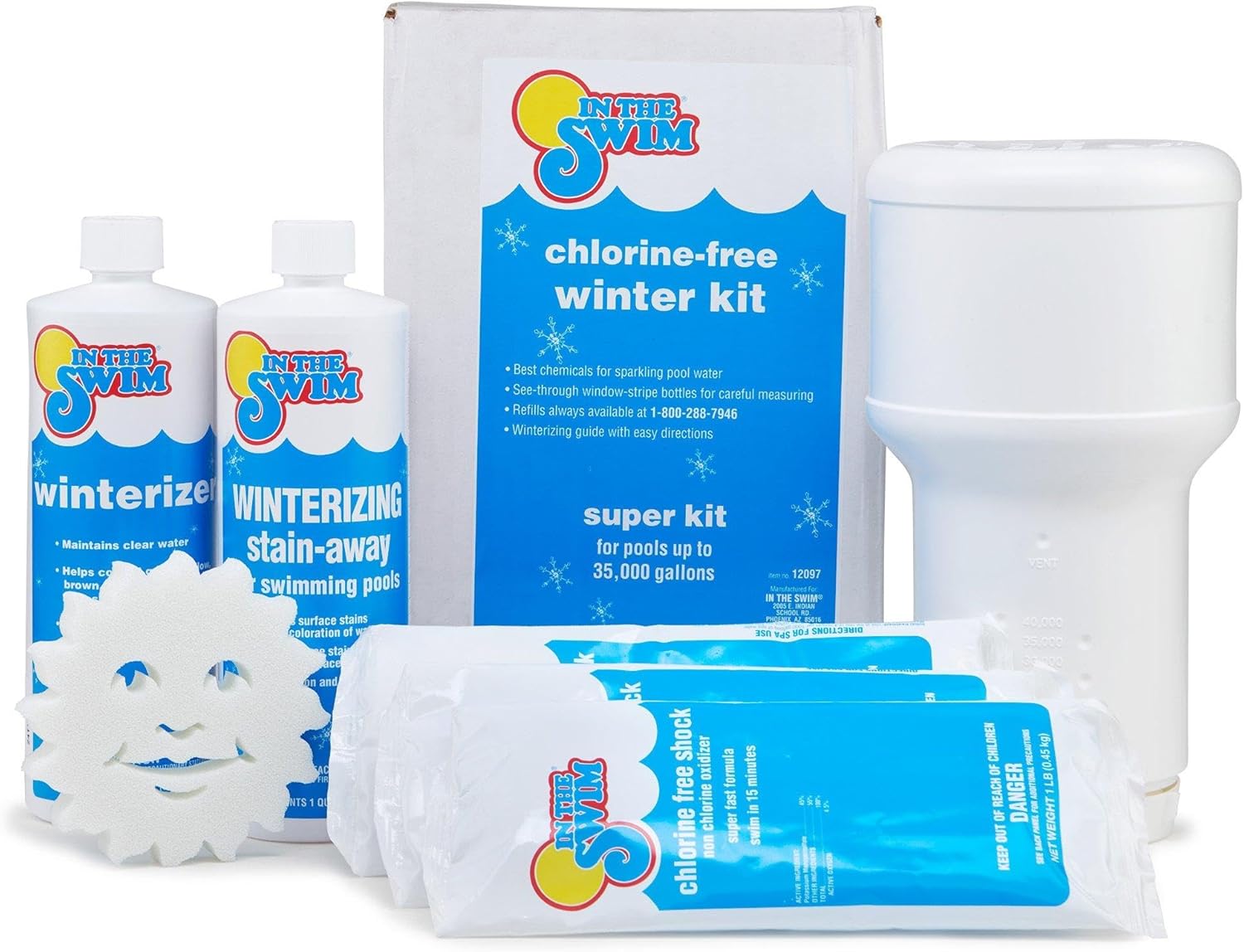 In The Swim Pool Closing Kit for Above Ground and In-Ground Pools