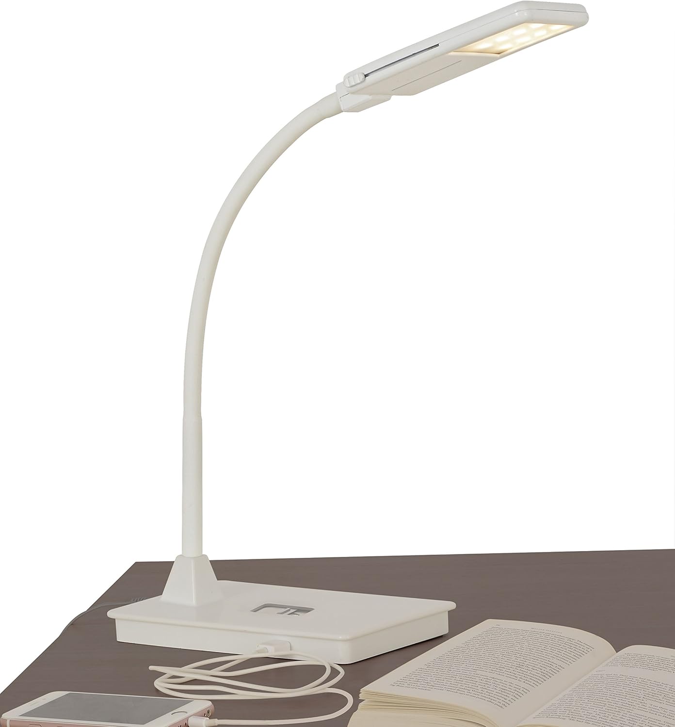 SHABBOSLITE White LED Table Lamp - Illuminate with Elegance!