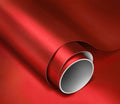 ColorFusion PPF Satin Stealth Chrome Red Car Wrap Roll - Long Lasting