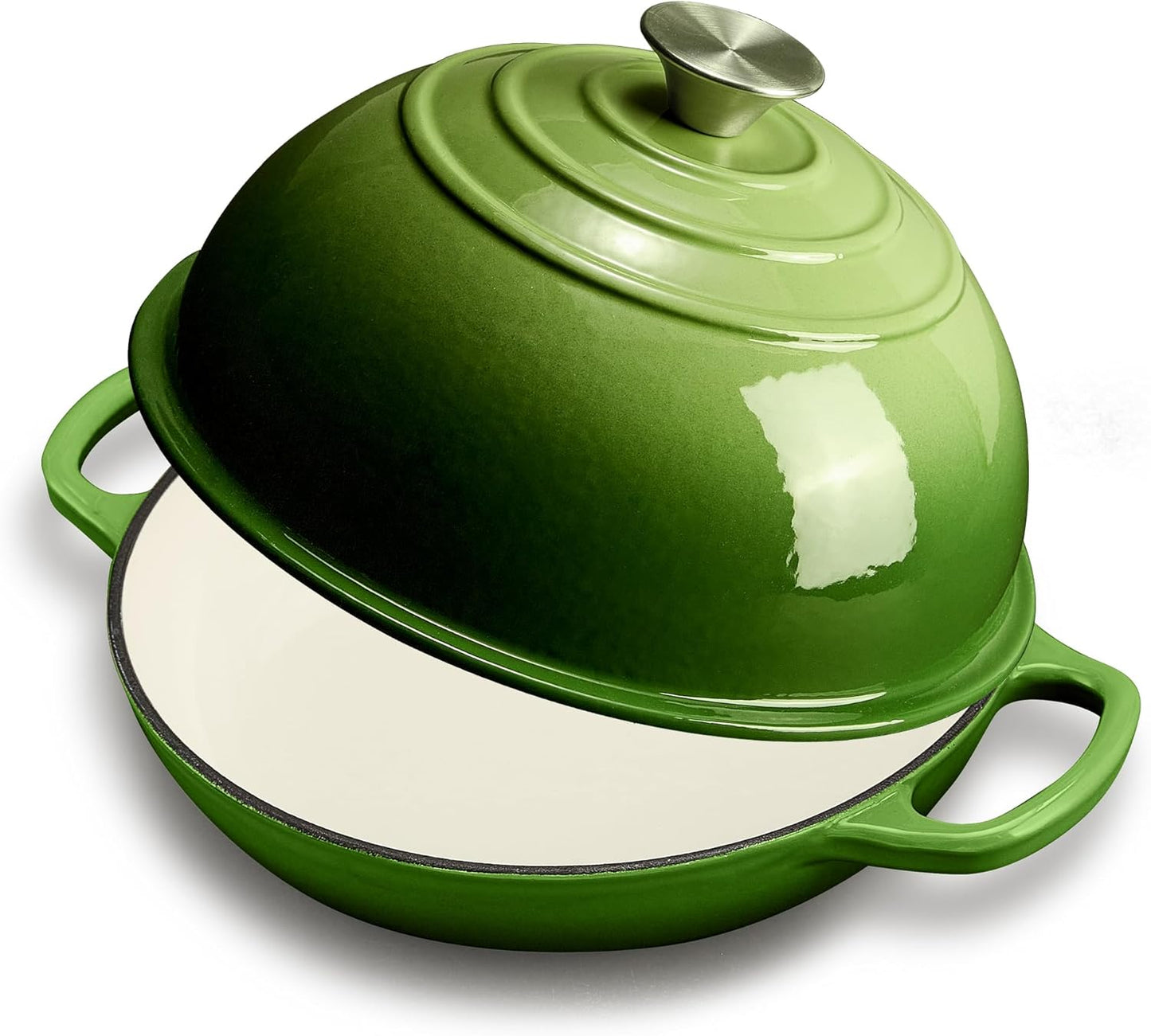Enameled Cast Iron Bread Oven for Sourdough Baking, 6 Qt