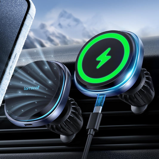 Lamicall 15W Fast Wireless Car Charger