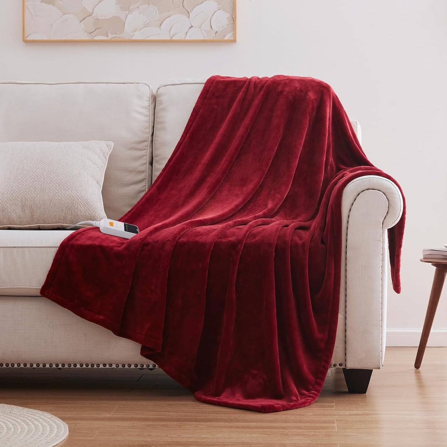 Sealy Heated Blanket Electric Throw for Cozy Comfort and Warmth