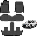 AIPOIL Floor Mats for 2019-2025 Subaru Ascent 7/8 Passenger