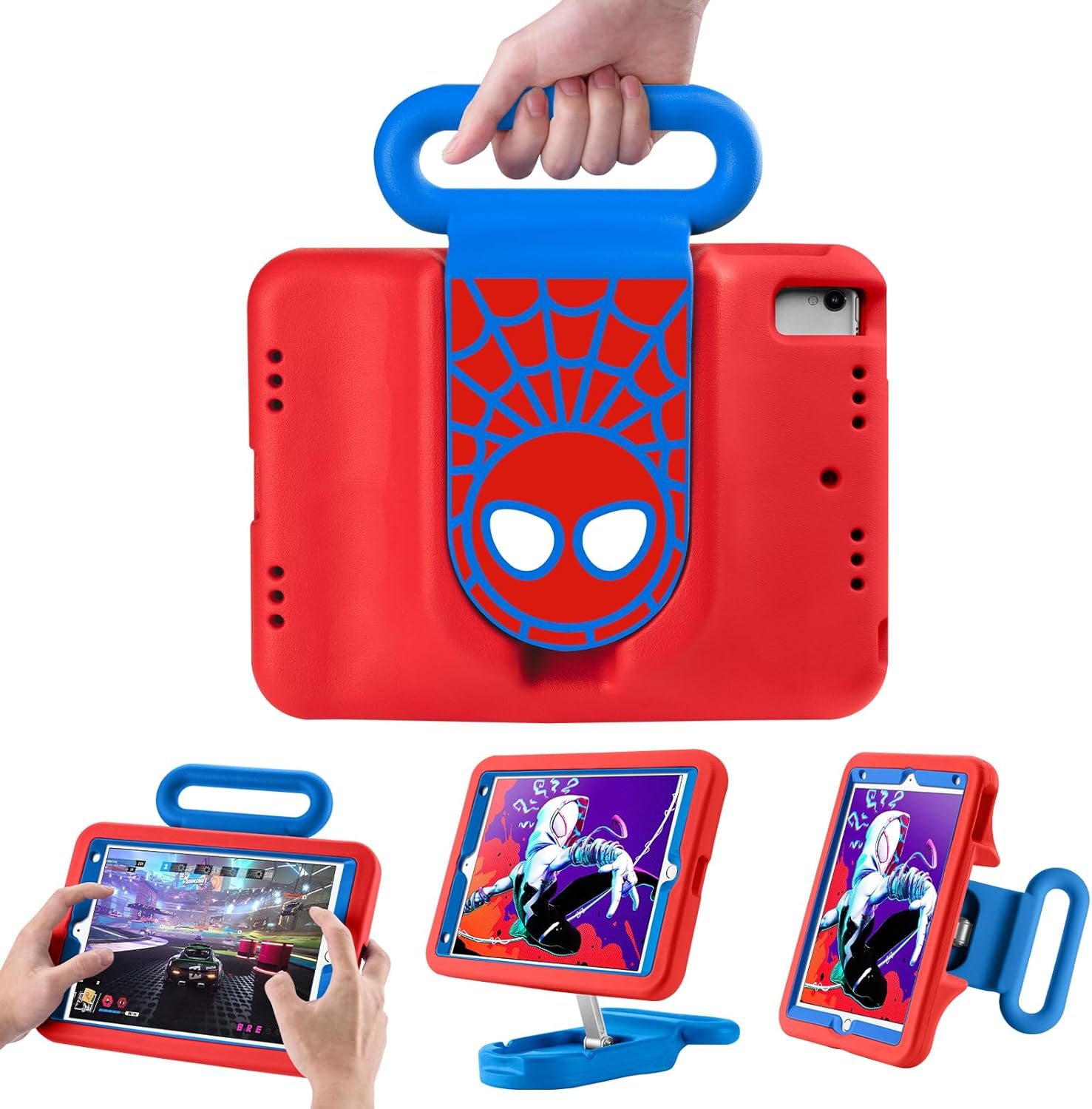 Kids Case for iPad 10.2 inch with Adjustable Stand and Handle