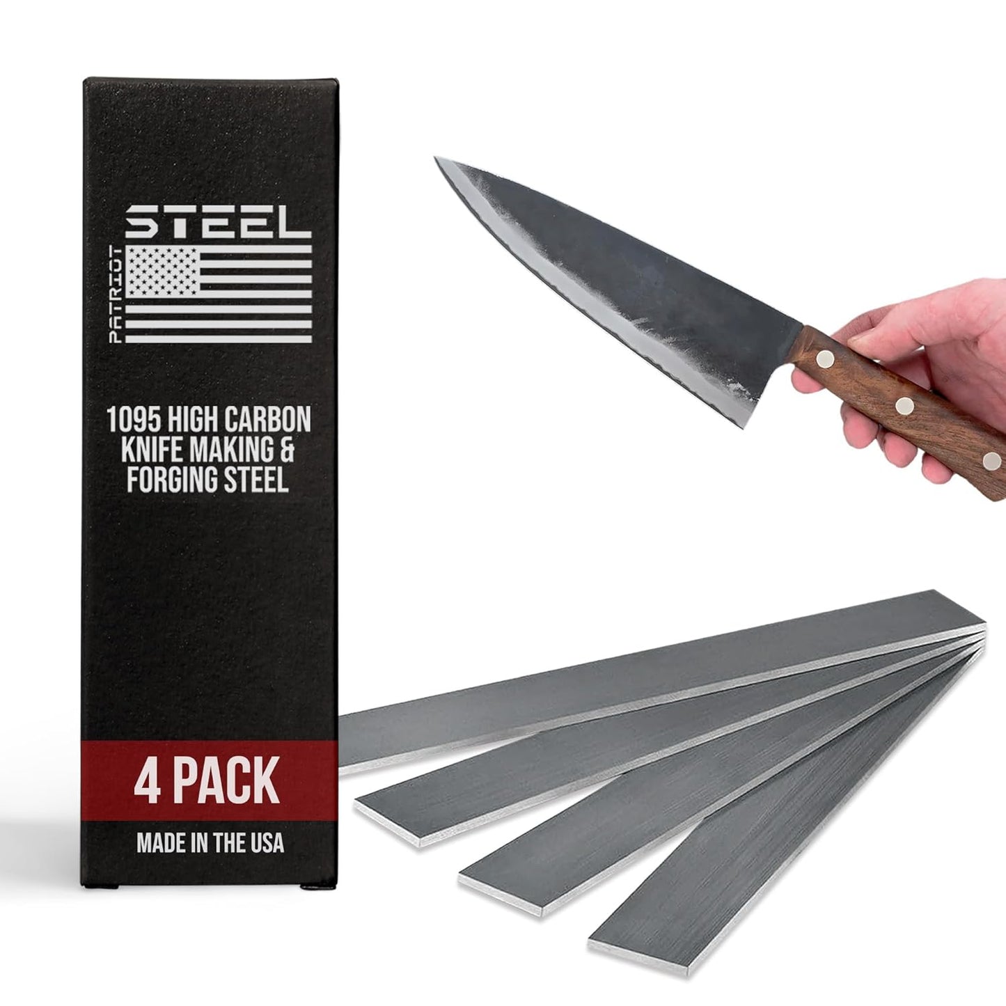1095 High Carbon Knife Making Steel for Pros & Hobbyists