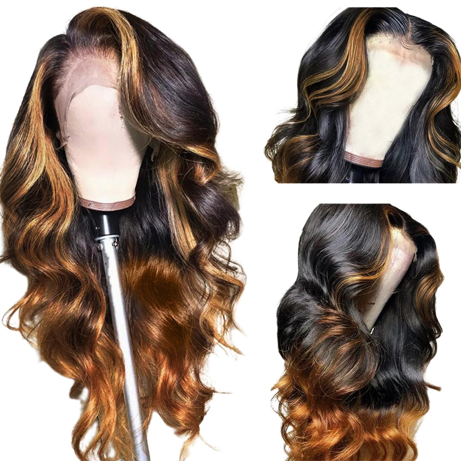200% Density Full 360 Lace Front Wigs Human Hair for Women