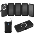 5000mAh Solar Power Bank with Detachable Foldable Panel - Outdoor