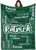 Custom Blanket with Name Personalized Blanket for Kids and Adults