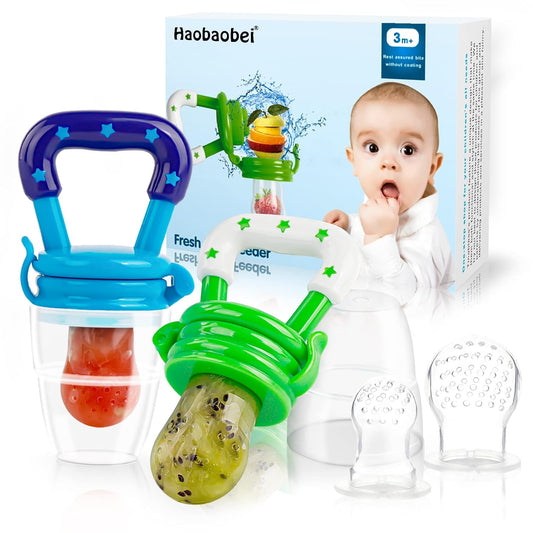 Stimulate Baby's Appetite with Mesh Teether Duo!