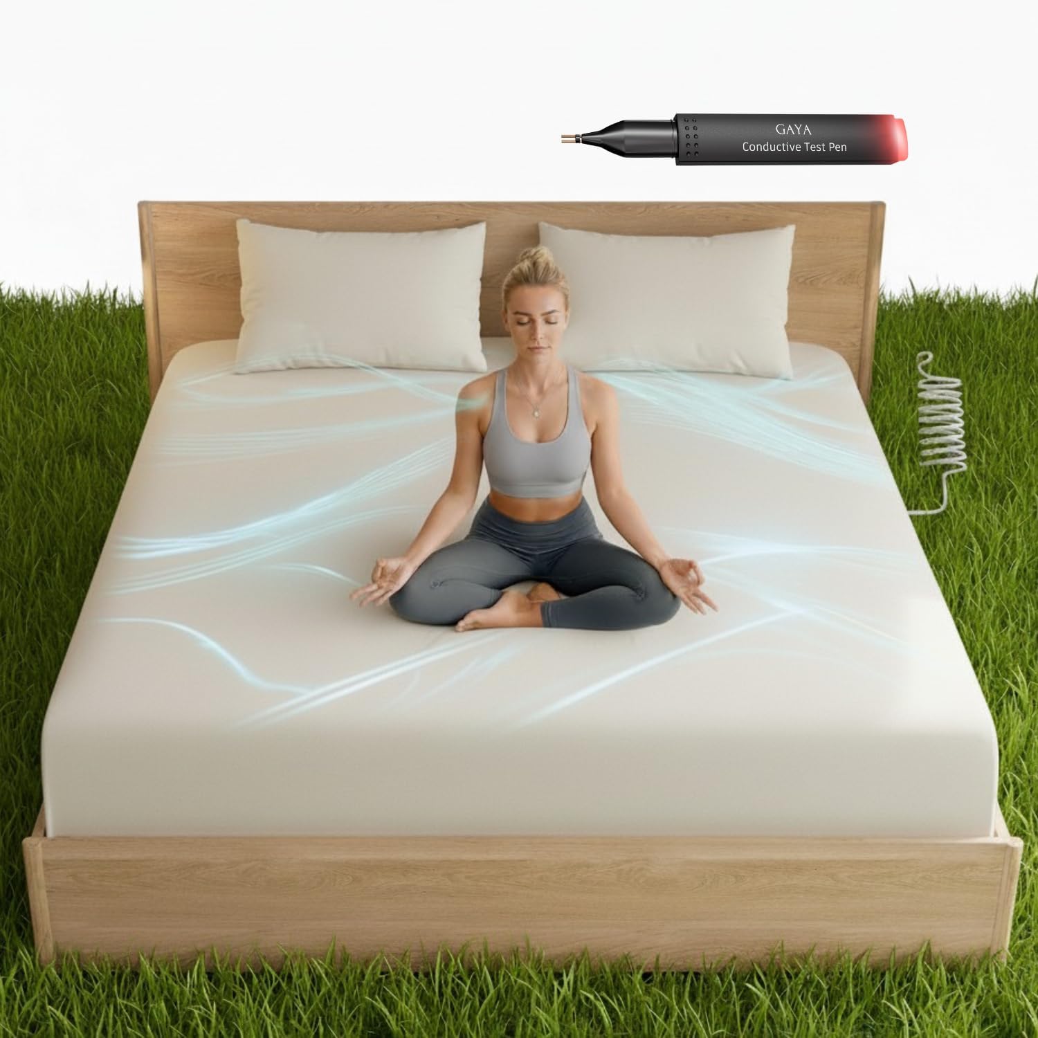 Grounding Sheets King & Queen for Better Sleep & Stress Relief