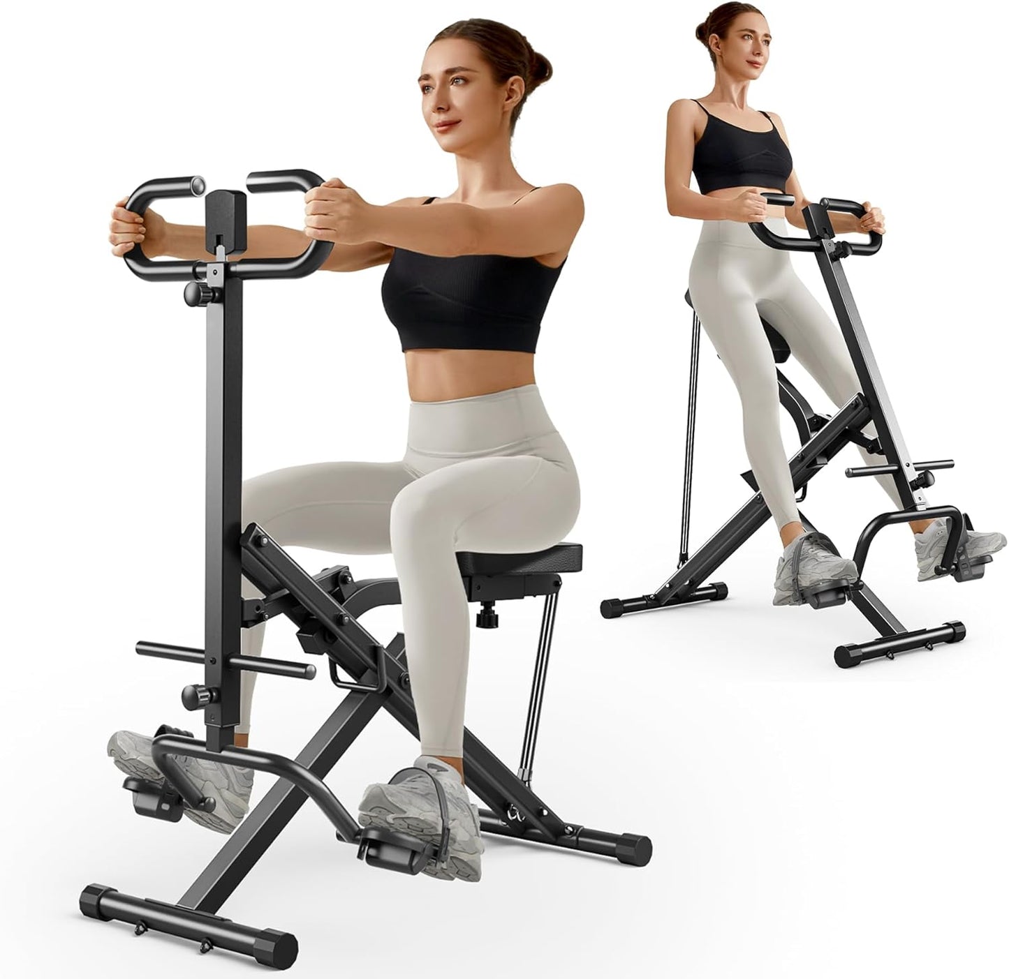 UMAY Squat Machine for Home - Foldable Exercise Equipment