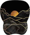 Ergonomic Mouse Pad with Wrist Support - Memory Foam Comfort EooCoo