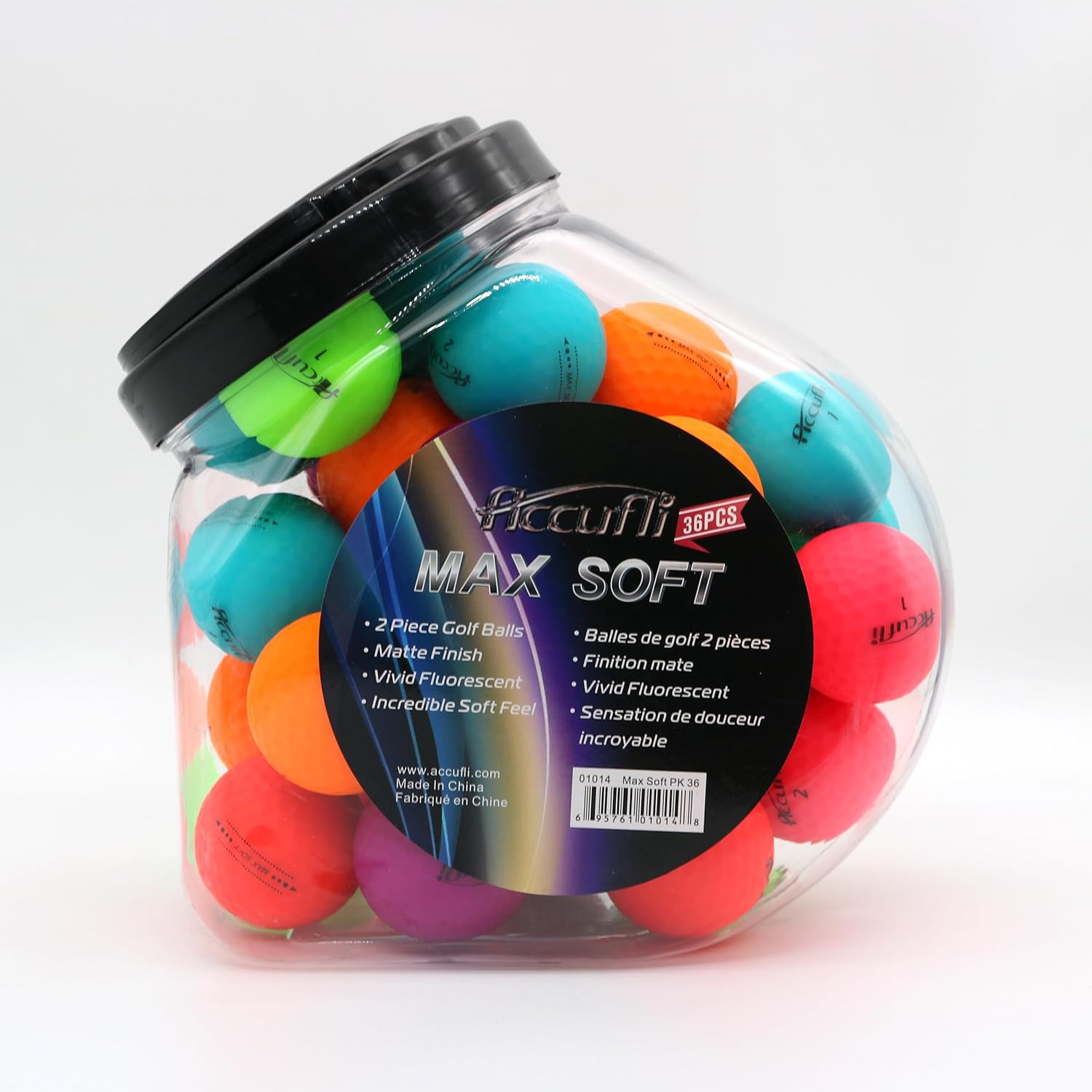 ACCUFLI Max Soft Golf Balls for Superior Performance and Feel