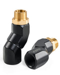 3/4ft NPT Fuel Hose Nozzle Swivel Kit - 360 Rotation for Fueling