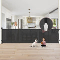 Reinforced 41 in Tall Retractable Baby Gate up to 150 in