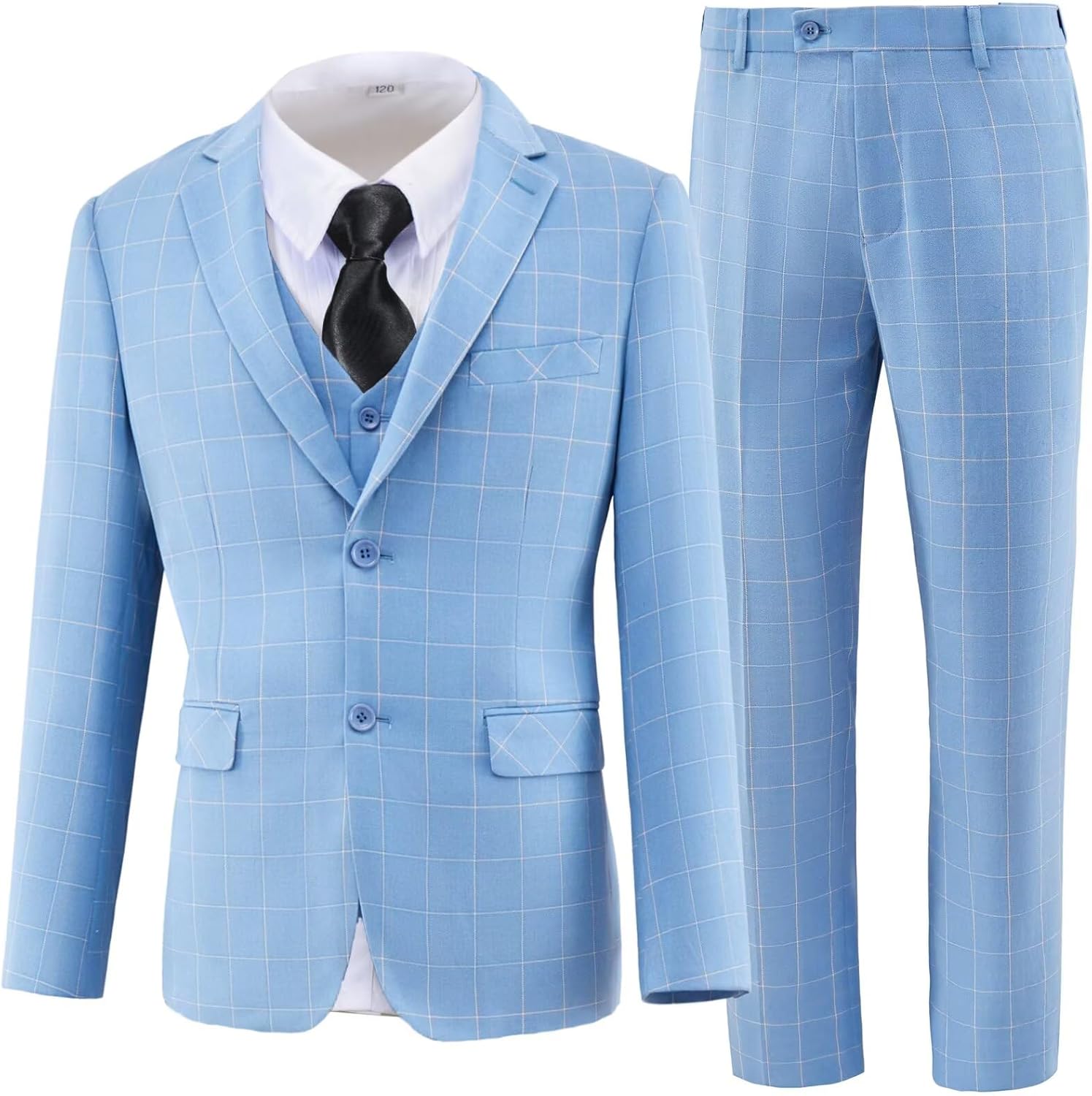 Boys Suits Slim Fit Toddler Tuxedo Set for Weddings and Events