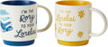 Gilmore Girls Mug Set Lorelai and Rory - Stacking 21 oz Mugs