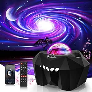 6-in-1 Galaxy Projector 2.0 for Stunning Night Sky Effects