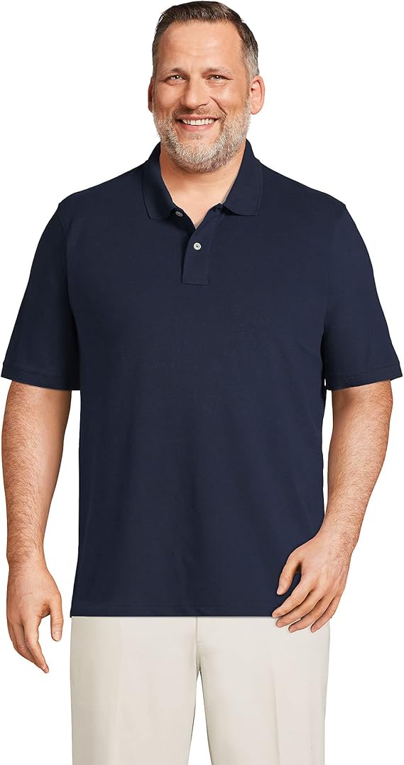 Lands' End Men's Short Sleeve Comfort-First Mesh Polo Shirt Review