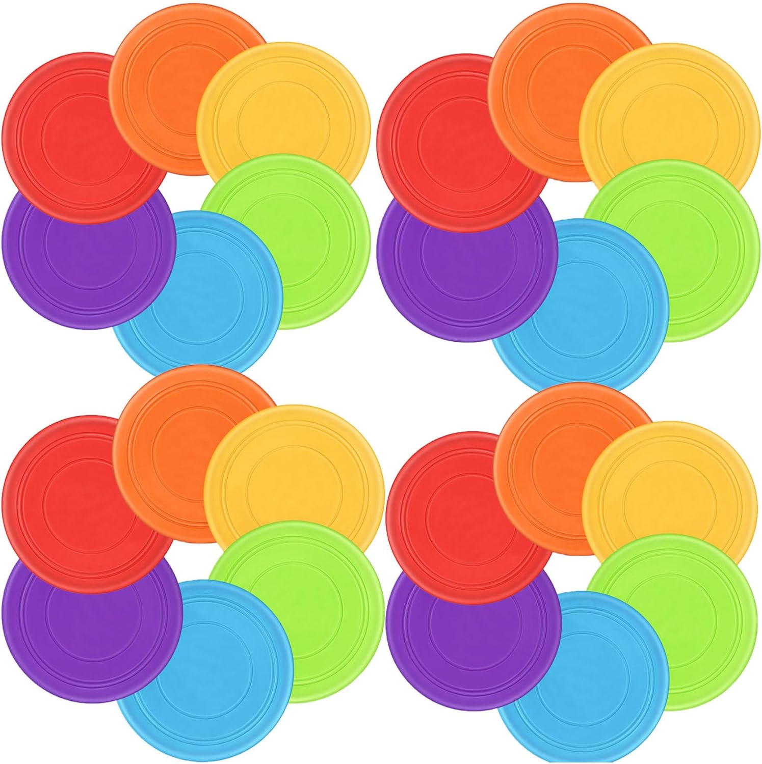 Ultimate Fun with Silicone Flying Discs for Kids & Dogs!