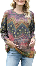 Women Christmas Sweater Oversized Pullover - Soft Cotton Wool Cozy