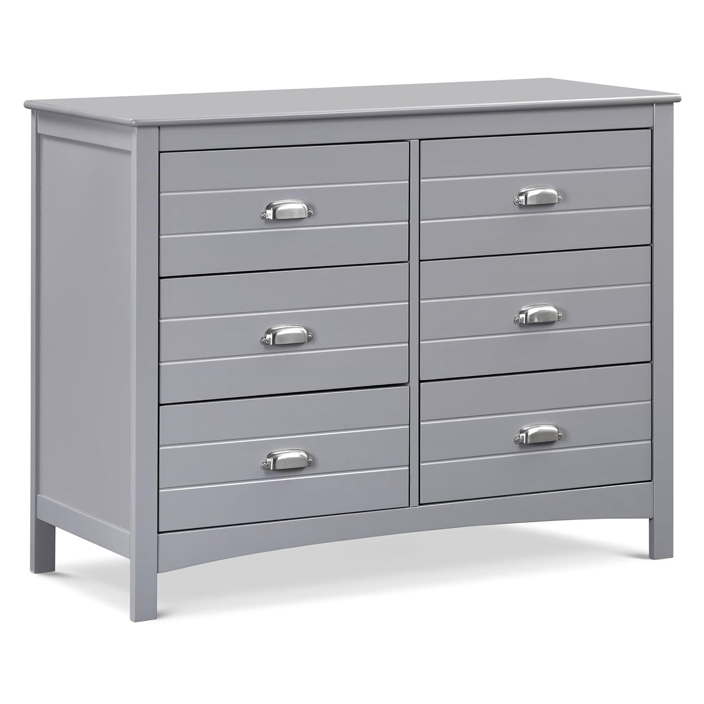 Carter's by DaVinci Nolan 6-Drawer Double Dresser in Grey