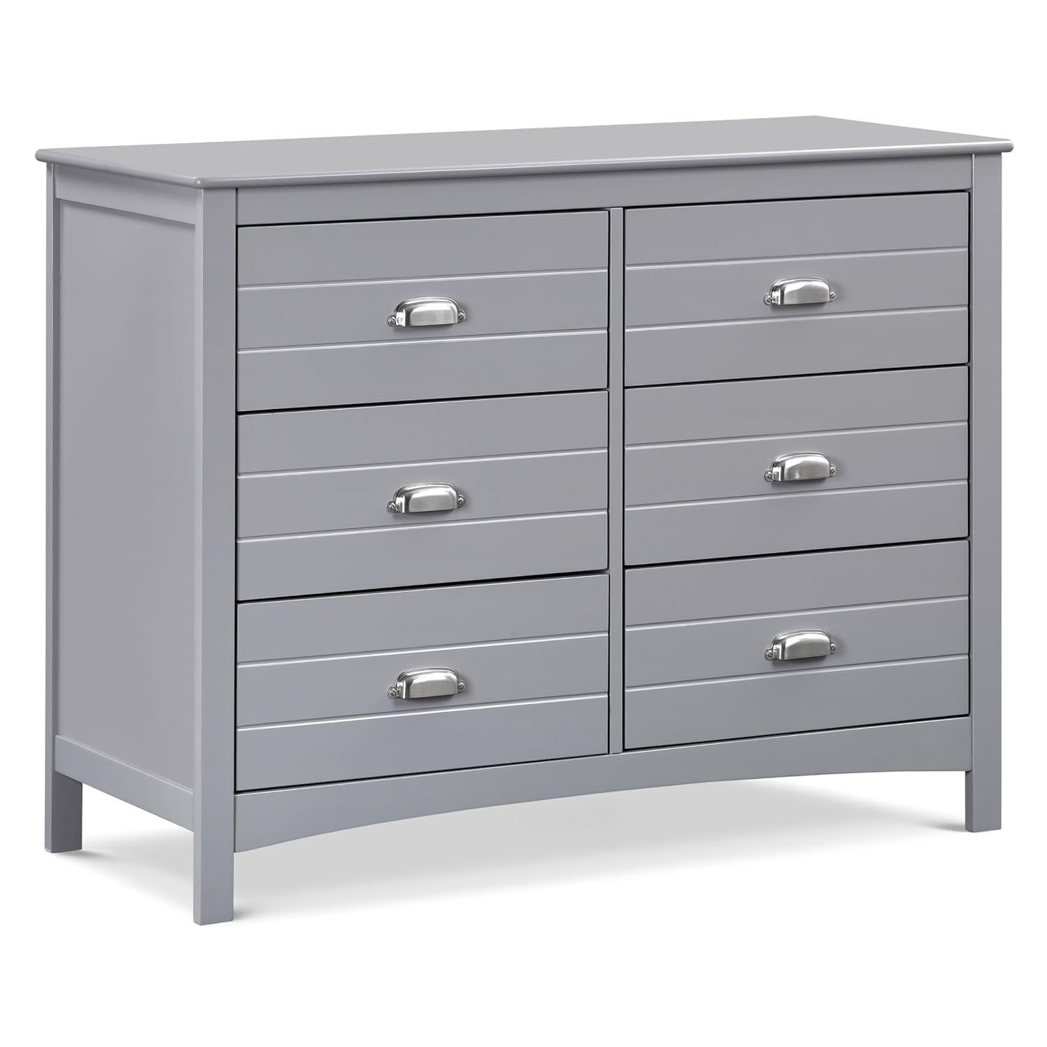Carter's by DaVinci Nolan 6-Drawer Double Dresser in Grey