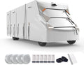 FRUNO Oxford Fabric Class C RV Cover Fits 29 ft-32 ft - Winter