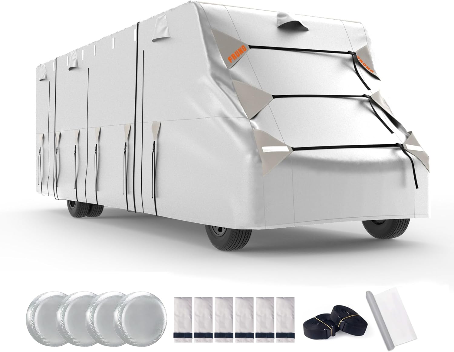 FRUNO Oxford Fabric Class C RV Cover for 29ft-32ft Motorhomes