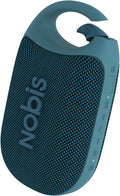 NOBIS Clip N1 Portable Speaker: Beat Mode, 24H Playtime, Waterproof