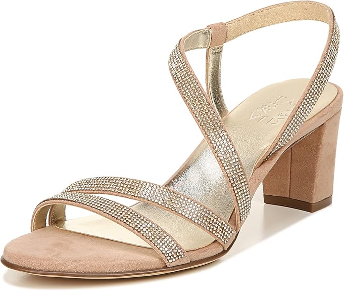 Naturalizer Womens Vanessa2 Rhinestone Strappy Heeled Sandal Review