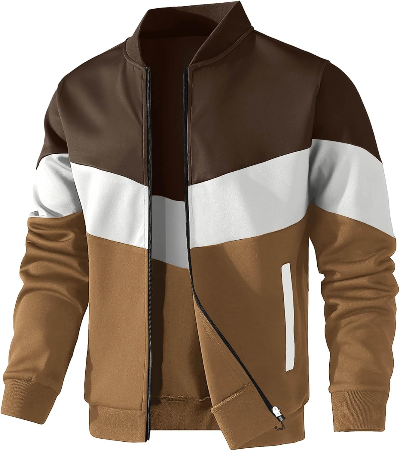 HYPESTFIT Mens Lightweight Jacket for Casual Spring Style