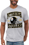 Junk Food Steelers Helmet Shirt for Men and Women - Soft 60/40 Tee