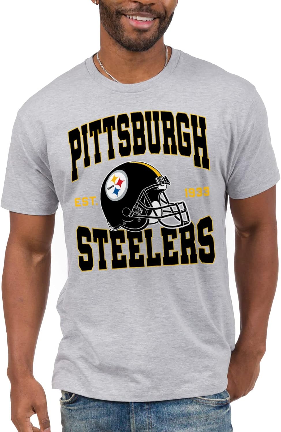 Pittsburgh Steelers Short Sleeve Fan Shirt for Men and Women
