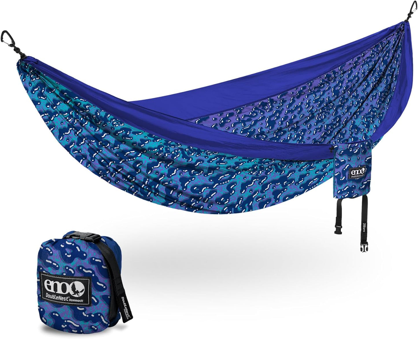 ENO DoubleNest Hammock - Lightweight, Portable for Camping