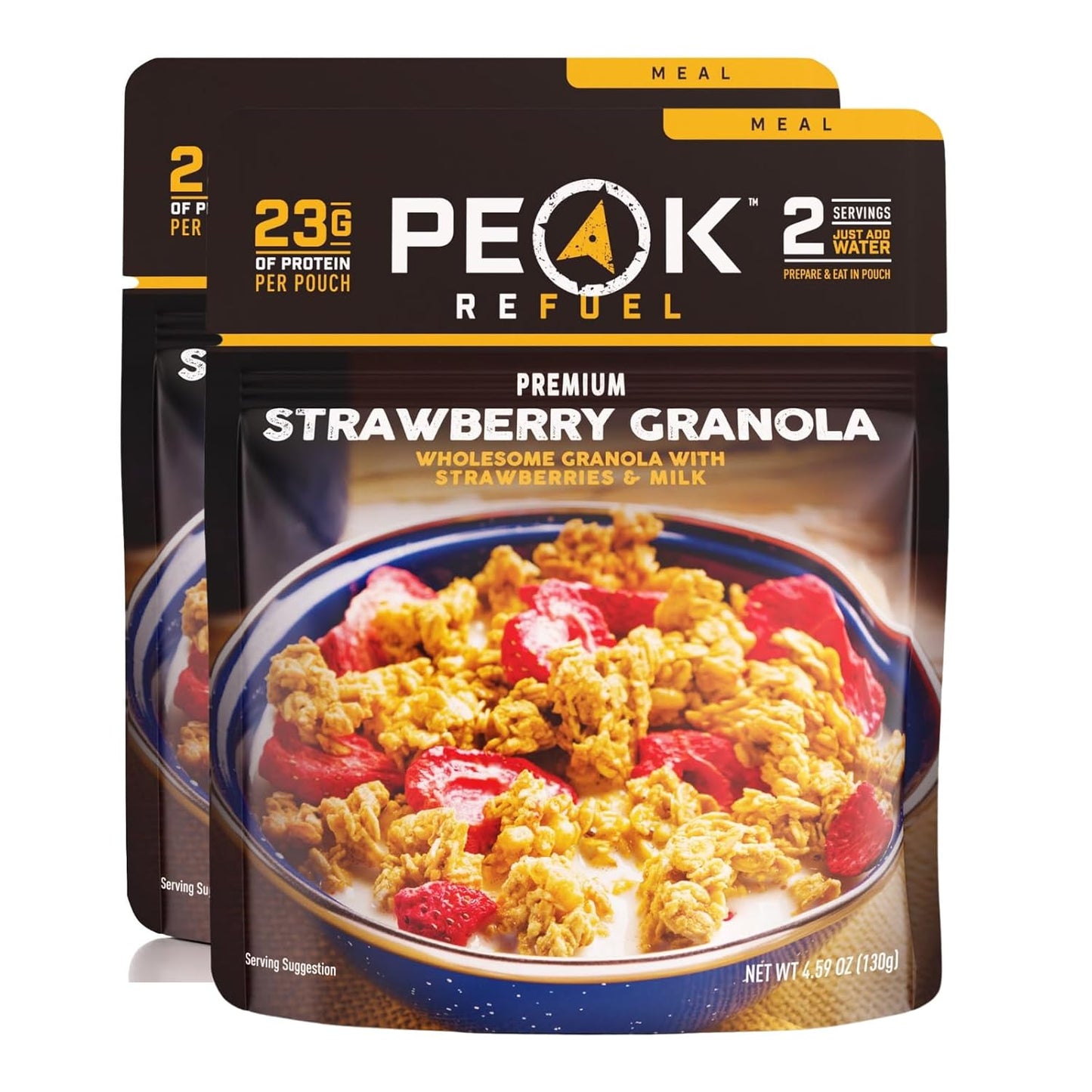 Protein-Packed Strawberry Granola | Peak Refuel MRE
