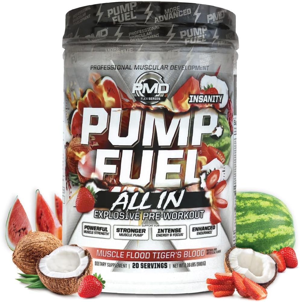PMD Sports Pump Fuel ALL IN Insanity Pre Workout Powder Review