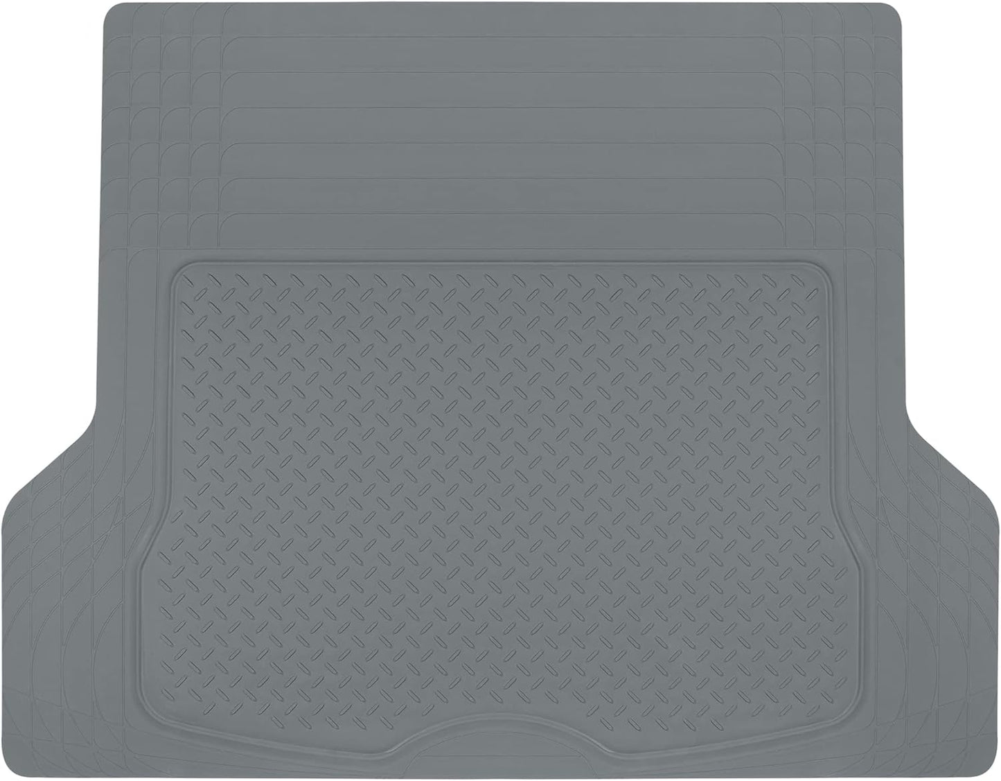 BDK Heavy Duty Rubber Cargo Mat Liner for All-Weather Protection