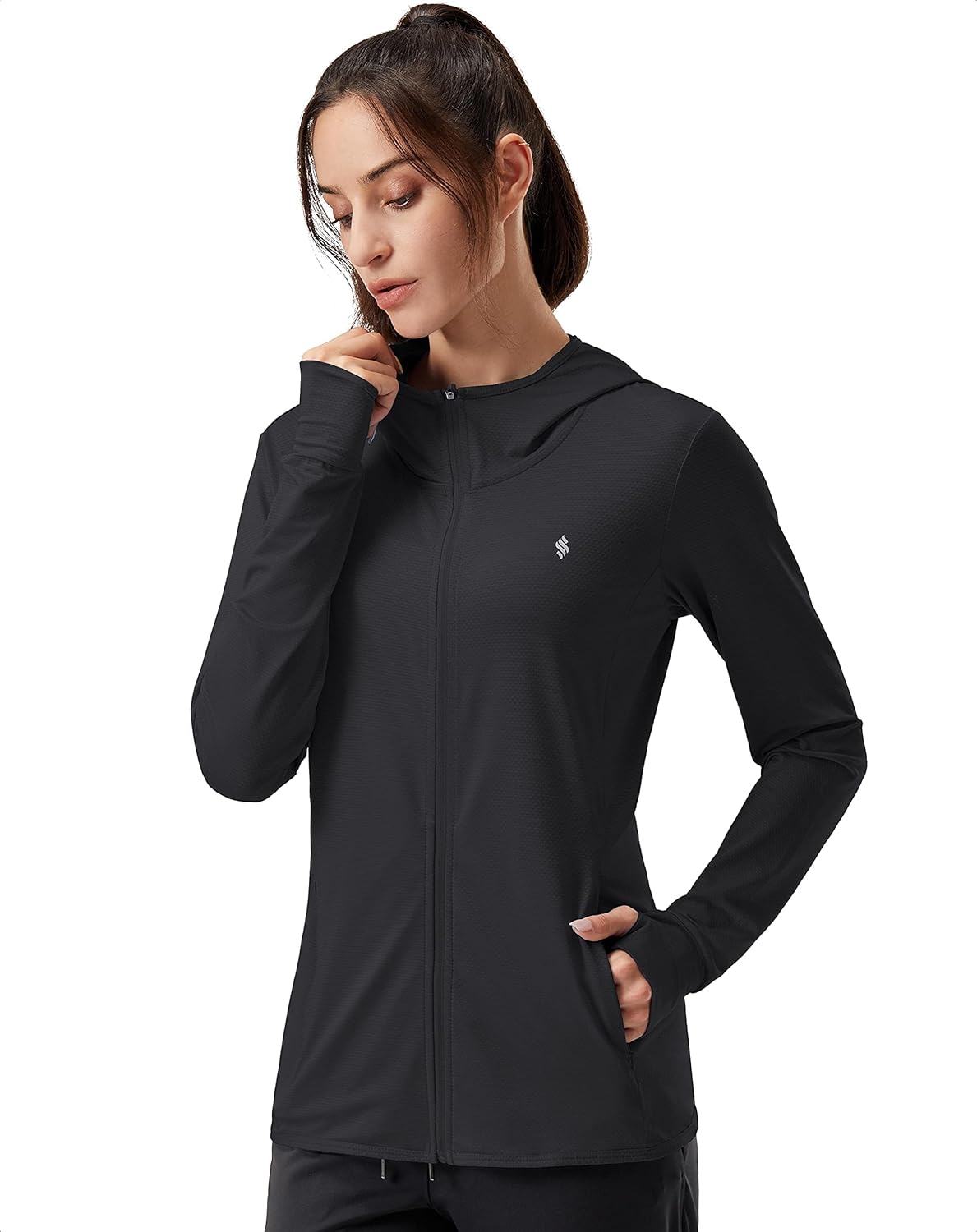 Sun-Protective Hoodie Jacket for Women